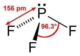 PF3 lewis structure, Molecular geometry, Bond angle, Hybridization.
